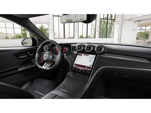 Black 2026 Mercedes-Benz AMG C 43 Base 4MATIC