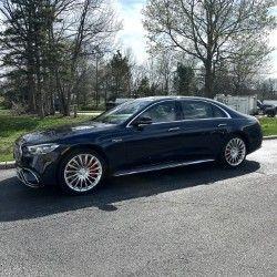 Nautical Blue Metallic 2025 Mercedes-Benz AMG S 63 E Base