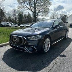 Nautical Blue Metallic 2025 Mercedes-Benz AMG S 63 E Base