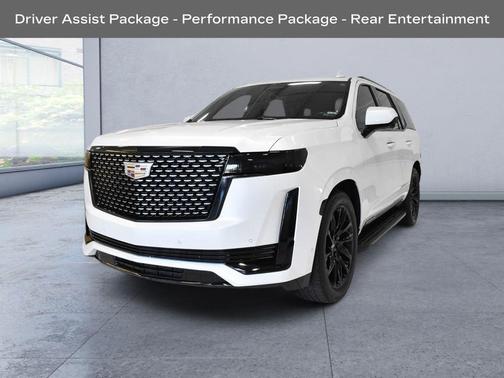 Crystal White 2021 Cadillac Escalade Premium Luxury