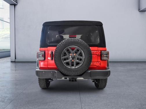 Firecracker Red Clearcoat 2024 Jeep Wrangler Sport
