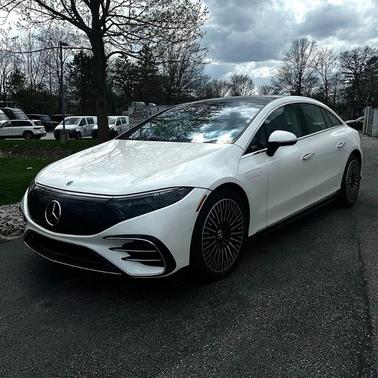 Diamond White 2022 Mercedes-Benz EQS 580 Base 4MATIC