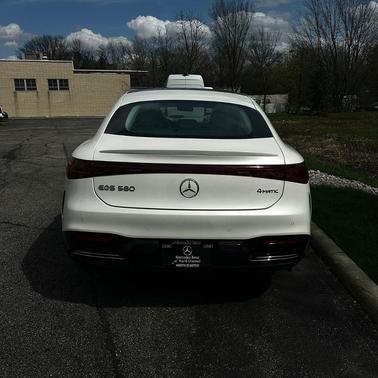 Diamond White 2022 Mercedes-Benz EQS 580 Base 4MATIC