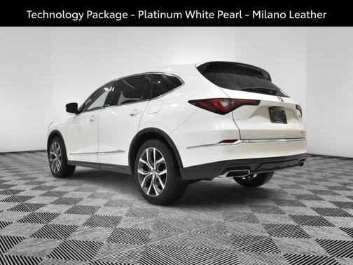 Platinum White Pearl 2022 Acura MDX Technology