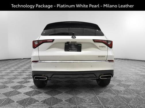Platinum White Pearl 2022 Acura MDX Technology