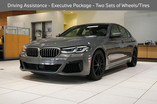 Bernina Gray Amber Effect Metallic 2022 BMW M550 i xDrive