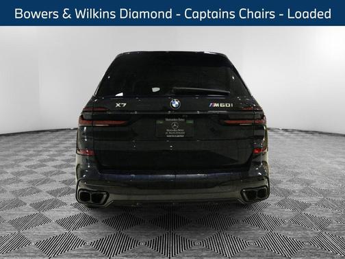 Carbon Black Metallic 2025 BMW X7 M60i