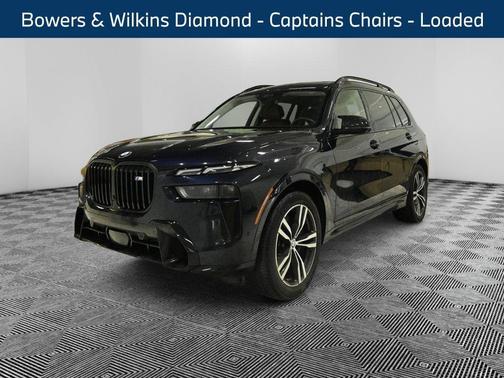 Carbon Black Metallic 2025 BMW X7 M60i