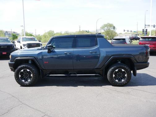Graphite Blue Metallic 2025 GMC HUMMER EV Pickup 3X