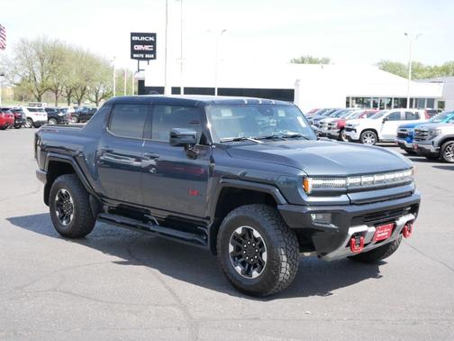 Graphite Blue Metallic 2025 GMC HUMMER EV Pickup 3X
