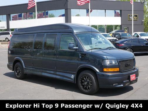 Dark Blue Metallic 2025 GMC Savana 3500 LT