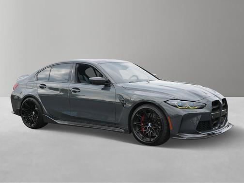 Gray Metallic 2024 BMW M3 Competition xDrive