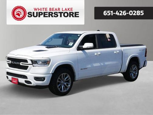 Bright White Clearcoat 2020 RAM 1500 Laramie