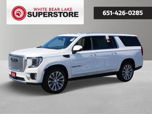 White Frost Tri-Coat 2023 GMC Yukon XL Denali