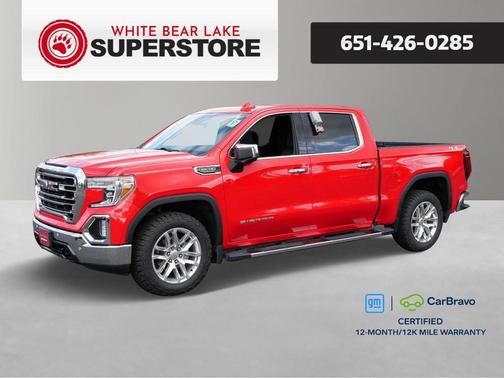 Cardinal Red 2019 GMC Sierra 1500 SLT