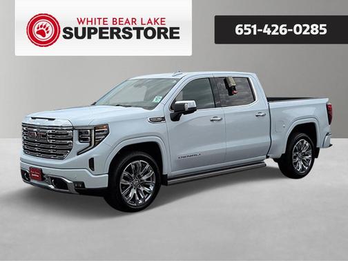 Glacier White 2026 GMC Sierra 1500 Denali