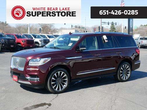 Burgundy 2021 Lincoln Navigator Reserve