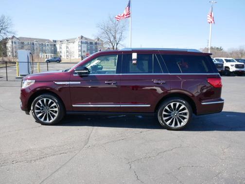 Burgundy 2021 Lincoln Navigator Reserve