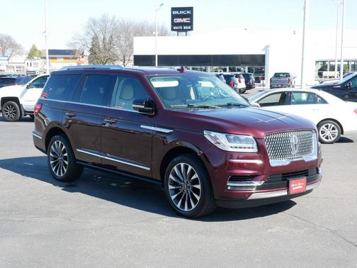 Burgundy 2021 Lincoln Navigator Reserve
