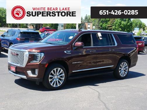Redwood Metallic 2022 GMC Yukon XL Denali