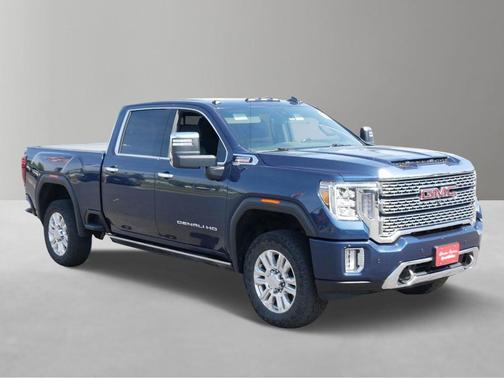 Pacific Blue Metallic 2022 GMC Sierra 3500 Denali