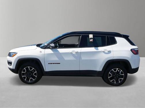 White Clearcoat 2019 Jeep Compass Trailhawk