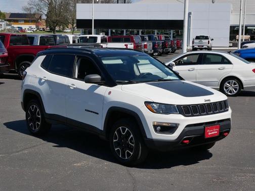 White Clearcoat 2019 Jeep Compass Trailhawk