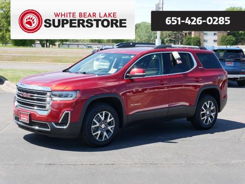 Volcanic Red 2023 GMC Acadia SLE