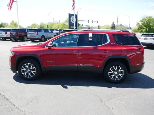 Volcanic Red 2023 GMC Acadia SLE