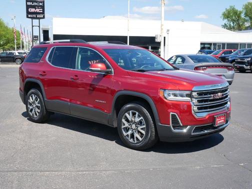 Volcanic Red 2023 GMC Acadia SLE