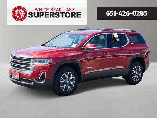 Volcanic Red 2023 GMC Acadia SLE