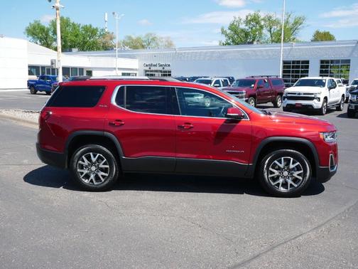 Volcanic Red 2023 GMC Acadia SLE