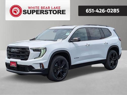 Summit White 2026 GMC Acadia Elevation