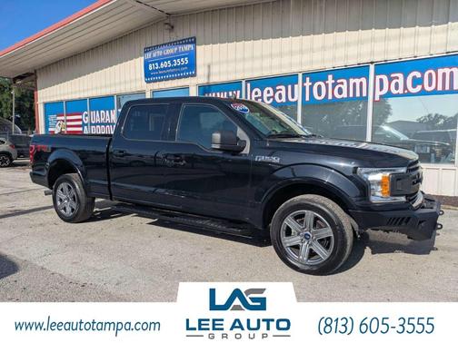 Agate Black Metallic 2019 Ford F-150 XLT