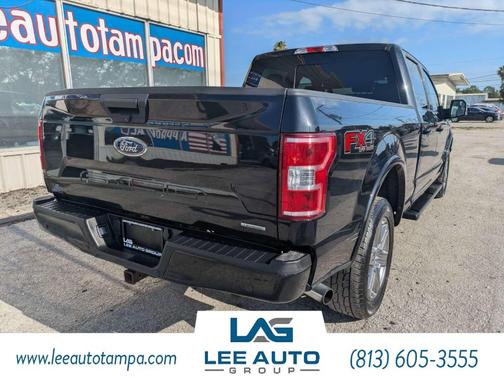 Agate Black Metallic 2019 Ford F-150 XLT