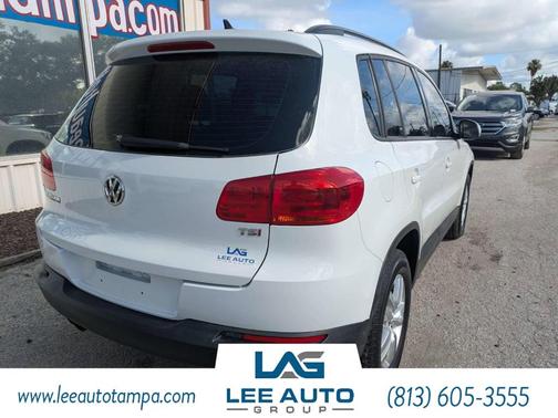 Pure White 2017 Volkswagen Tiguan 2.0T S