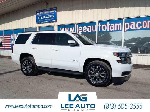 Summit White 2018 Chevrolet Tahoe LS