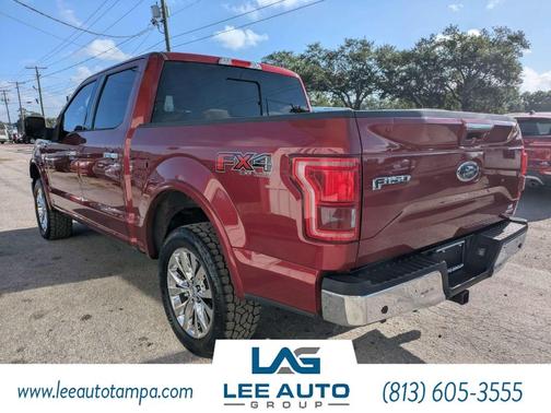 Ruby Red Metallic Tinted Clearcoat 2015 Ford F-150 Lariat