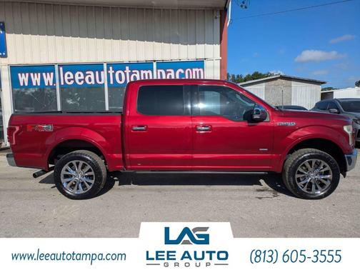 Ruby Red Metallic Tinted Clearcoat 2015 Ford F-150 Lariat