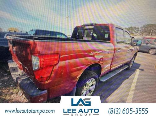 Red 2018 Nissan Titan XD SV