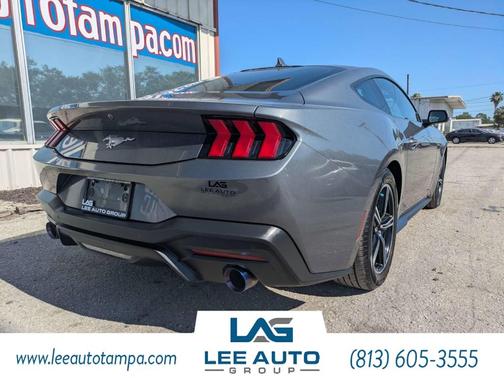 Carbonized Gray Metallic 2024 Ford Mustang EcoBoost