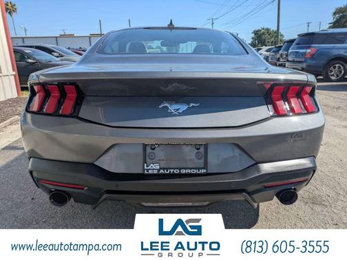 Carbonized Gray Metallic 2024 Ford Mustang EcoBoost