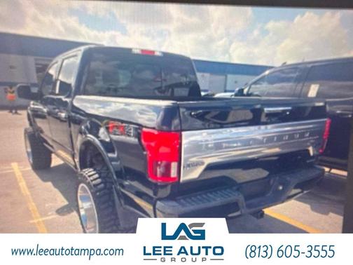 Shadow Black 2018 Ford F-150 Platinum