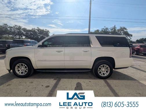 White Diamond Tri-Coat 2015 GMC Yukon XL 1500 SLT