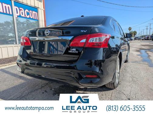 Black 2019 Nissan Sentra SV