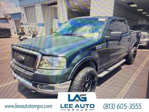 Aspen Green Clearcoat Metallic 2004 Ford F-150 Lariat SuperCrew