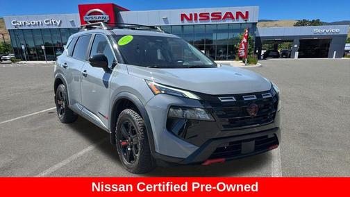 Boulder Gray Metallic 2025 Nissan Rogue Rock Creek