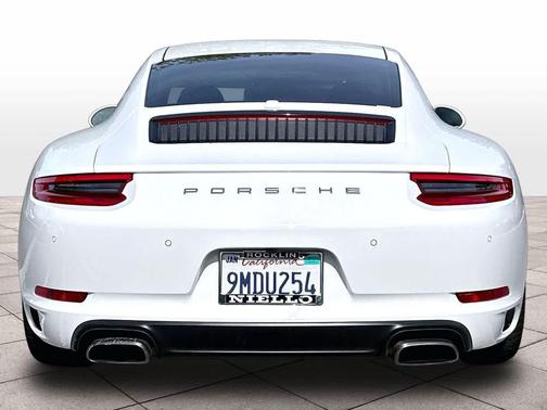 White 2018 Porsche 911 Carrera
