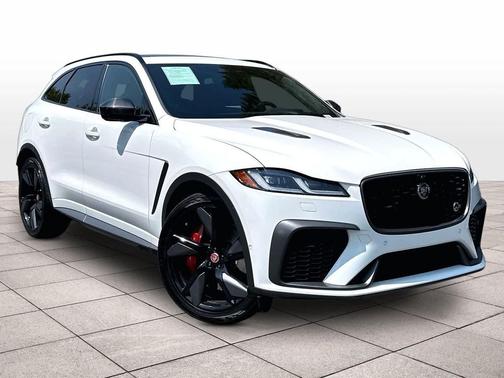 Fuji White 2021 Jaguar F-PACE SVR P550 AWD Automatic