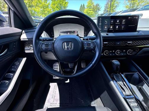 Solar Silver Metallic 2024 Honda Accord Hybrid Sport-L